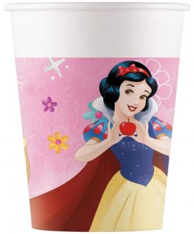 Disney Princess Partybecher:FSC zertifiziert:8 Stück, 200ml, mehrfarbig 