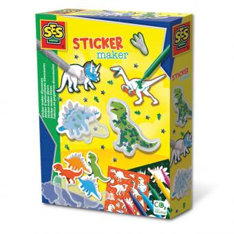 SES: Sticker maker dinosaures 