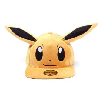 Pokémon Plüsch Snapback Cap: Embarrassed Eevee 