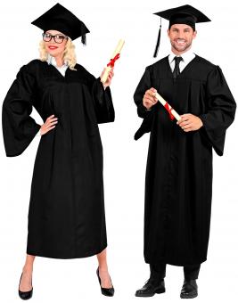 Déguisement Graduate:Toga avec Chapeau: unisexe 