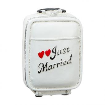 Money box suitcase Just Married:12 cm 