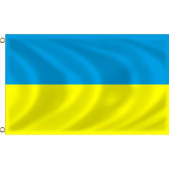 Ukraine hoist flag Peace:150x90cm 