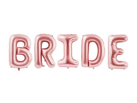 Folienballon Bride:280 x 86 cm, rosegold 