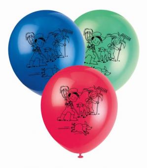 Farm balloons:8 Item, 25cm 
