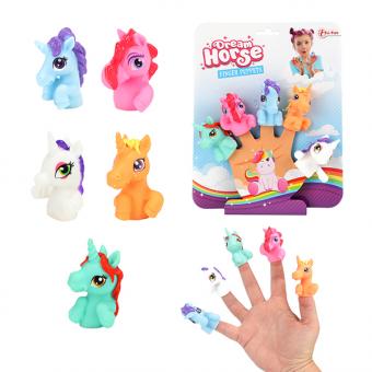 Unicorn finger puppets:5 Item 