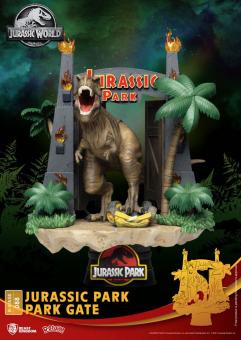 Jurassic Park diorama PVC D-Stage : Park Gate:15 cm 