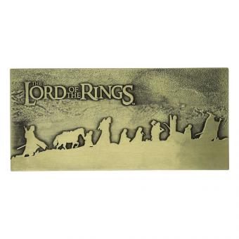 Der Herr der Ringe Me­tall­schild:18,6 x 2,1 x 10,6 cm 