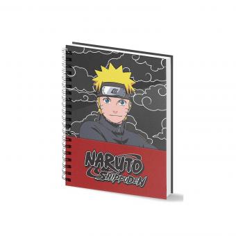 Naruto Notebook A5: Clouds:16,5 x 21 x 1,6 cm 