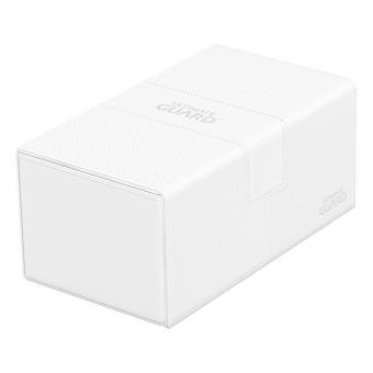Ultimate Guard:  Twin Flip`n`Tray 200+ XenoSkin Monocolor Weiss 