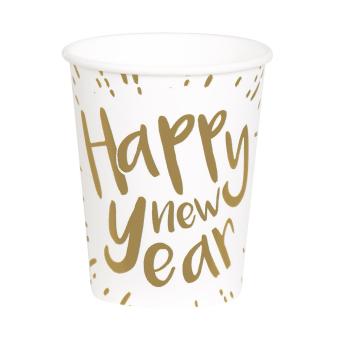 Happy New Year Cups:10Item, 2.1 dl 