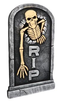 Grabstein Skull 'RIP':56 x 33 cm 