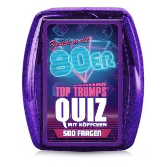 Années 80 mondial jeu de cartes Top Trumps Quiz *ALLEMAND* 