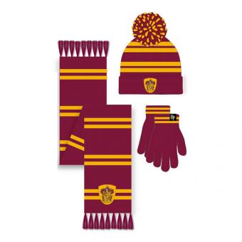Harry Potter set bonnet & écharpe: House Gryffindor:165 cm 