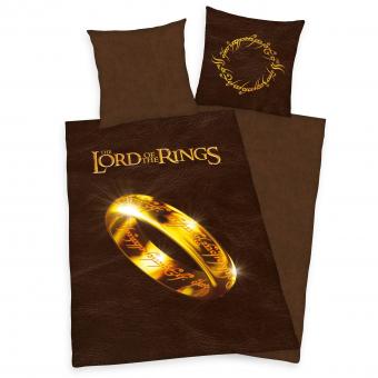 Lord of the Rings Bedding: The Ring:135 x 200 cm / 80 x 80 cm 