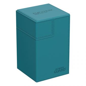 Ultimate Guard Flip`n`Tray 100+ XenoSkin Monocolor Petrolblau 