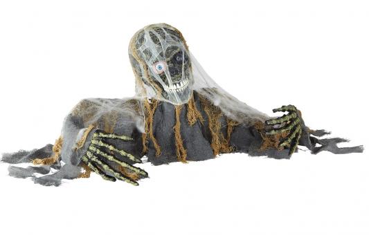 Zombieskelett mit Bewegung und Sound:120 cm 