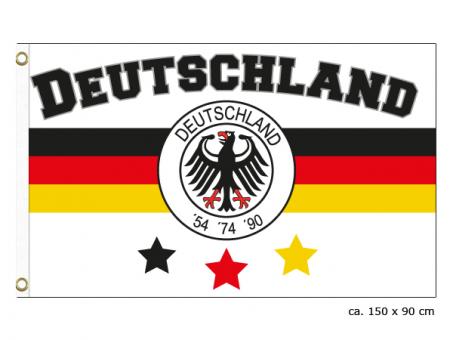 Deutschland Flag:150 cm x 90 cm, multicolored 