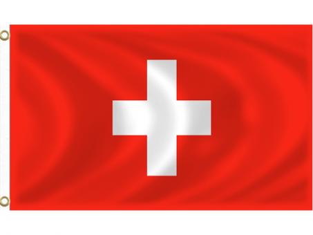 Swiss Flag hoist: August 1st decoration:150 cm x 90 cm, red/white 