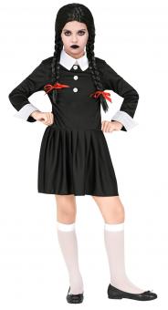 Dark Girl Kids costume:black 
