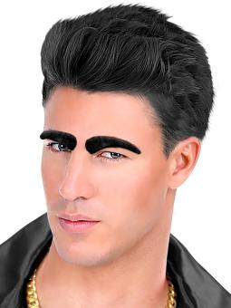 Eyebrows self-adhesive:black 