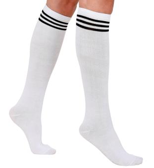 Sports socks:white 