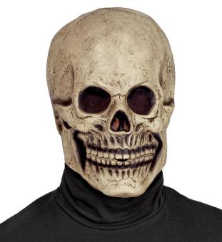 Masque intégral tête de mort, latex 