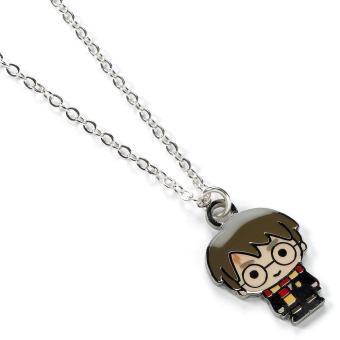 Harry Potter Necklace & Charm: Silver plated 