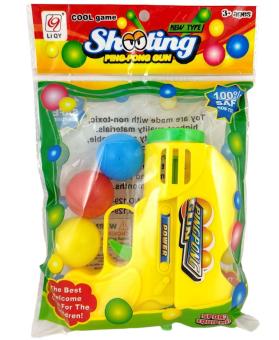 Ping pong gun with 3 balls 