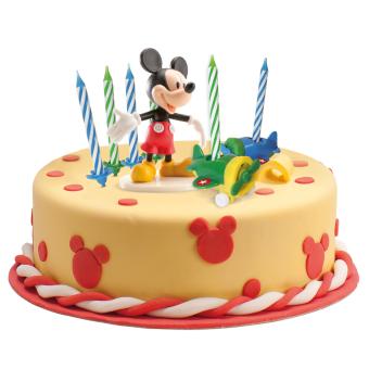 Mickey Mouse cake topper set:6 Item 