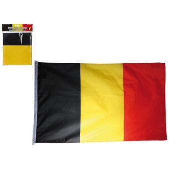 Belgium flag:60 x 90 cm, multicolored 