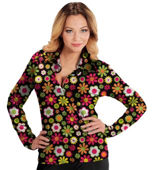 70er Jahre Hippie Bluse:bunt 