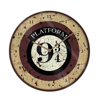 Harry Potter Wanduhr Platform 9 3/4 