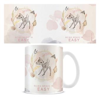 Disney Mug Bambi Being Brave Is Easy 