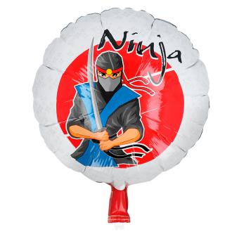 Ballon en aluminium Ninja:45 cm 