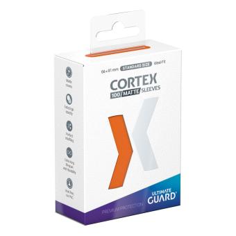 Ultimate Guard Cortex Sleeves Standardgrösse Matt-Orange :100 