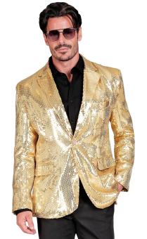 Veste à paillettes:or 
