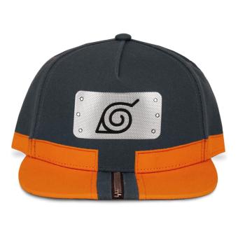 Naruto Shippuden Snapback Cap Logo Blue 