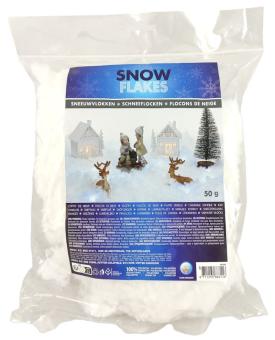 Flocons de neige décoratifs dans un sac:50 g 