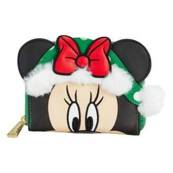 Disney by Loungefly Porte-monnaie Minnie Mouse Polka Dot Christmas heo Exclusive 