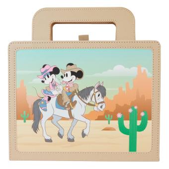 Disney by Loungefly carnet de notes Western Mickey and Minnie Lunchbox 