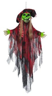 Décoration Miss Ghost Pirate:160 cm, vert 