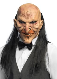 Latex head mask Creepy butler 