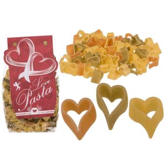 Durum wheat semolina pasta hearts:250 g 