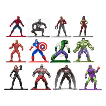 Marvel assortiment figurines Diecast Nano Metalfigs:4 cm 