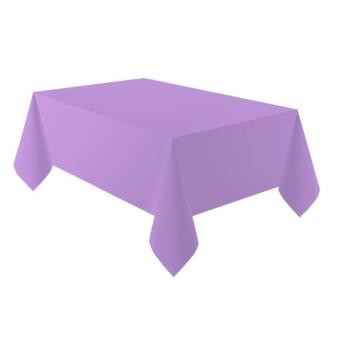 Tischdecke Plastik:137 x 274 cm, lila 