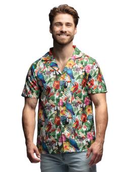 Chemise Tropical:coloré 