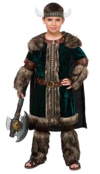 Costume Viking Iverson:noir 