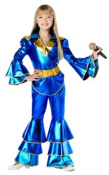 Kinderkostüm Dancing Queen:blau 