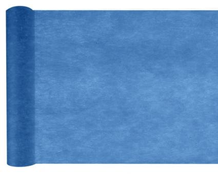 Table runner:30 cm x 10 m, blue 