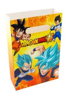 Dragon Ball Geschenktüten:4 Stück, 15 x 23 cm, mehrfarbig 
